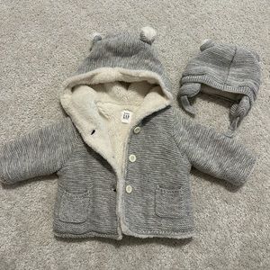 Baby Gap jacket and hat